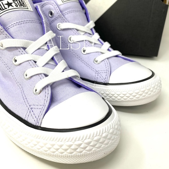 Converse Ctas Madison Mid Top Canvas Purple K/W - Picture 7 of 10